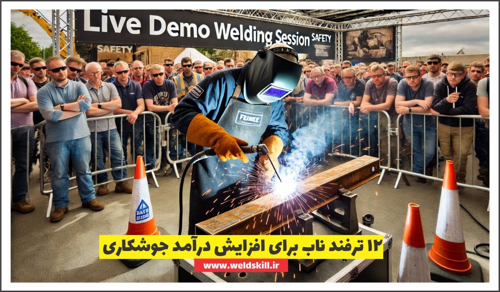 ۱۲ تکنیک ناب برای افزایش درآمد در جوشکاری[ویژه1404]