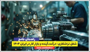 شغل تراشکاری درآمد،آینده و بازار کار در ایران 1404