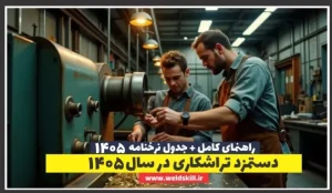 دستمزد تراشکار سال 1405