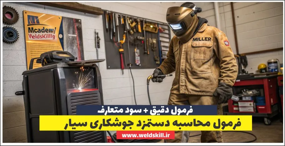 فرمول محاسبه دستمزد جوشکاری سیار