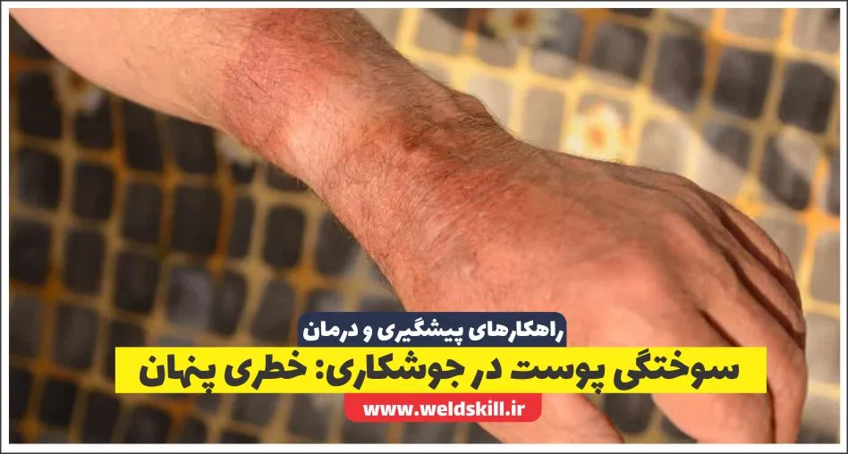 سوختگی پوست در جوشکاری: خطری پنهان، راهکارهای پیشگیری و درمان