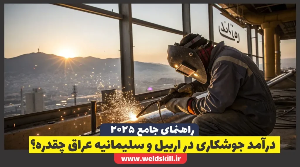 درآمد جوشکاری در اربیل و سلیمانیه عراق چقدره؟