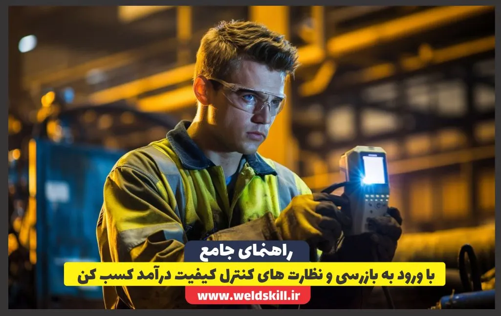 با ورود به بازرسی و نظارت های کنترل کیفیت درآمد کسب کن