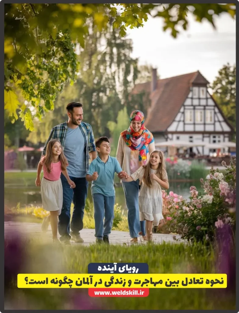 نحوه تعادل بین مهاجرت و زندگی در آلمان چگونه است؟