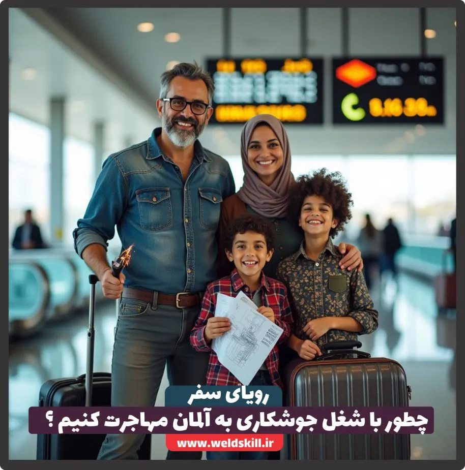 چطور با شغل جوشکاری به آلمان مهاجرت کنیم ؟