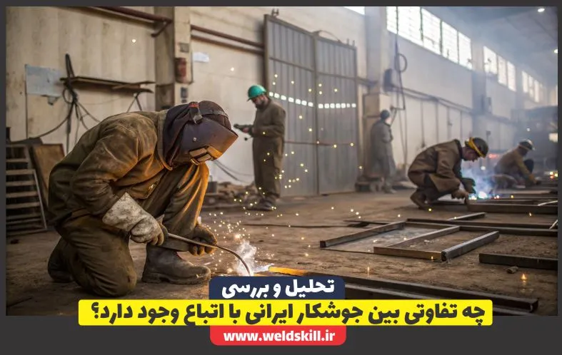 چه تفاوتی بین جوشکار ایرانی با اتباع وجود دارد؟