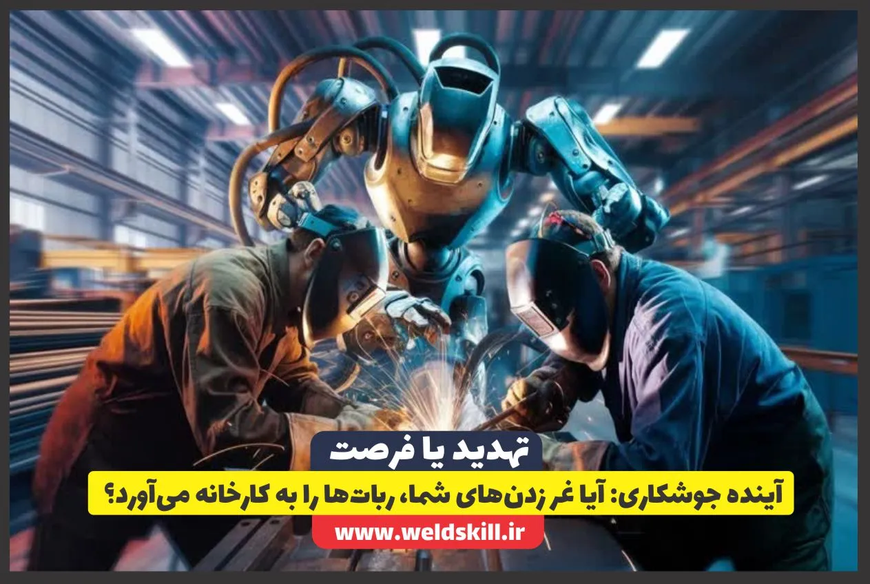 ‏آینده جوشکاری آیا غر زدن‌های شما، ربات‌ها را به کارخانه می‌آورد؟