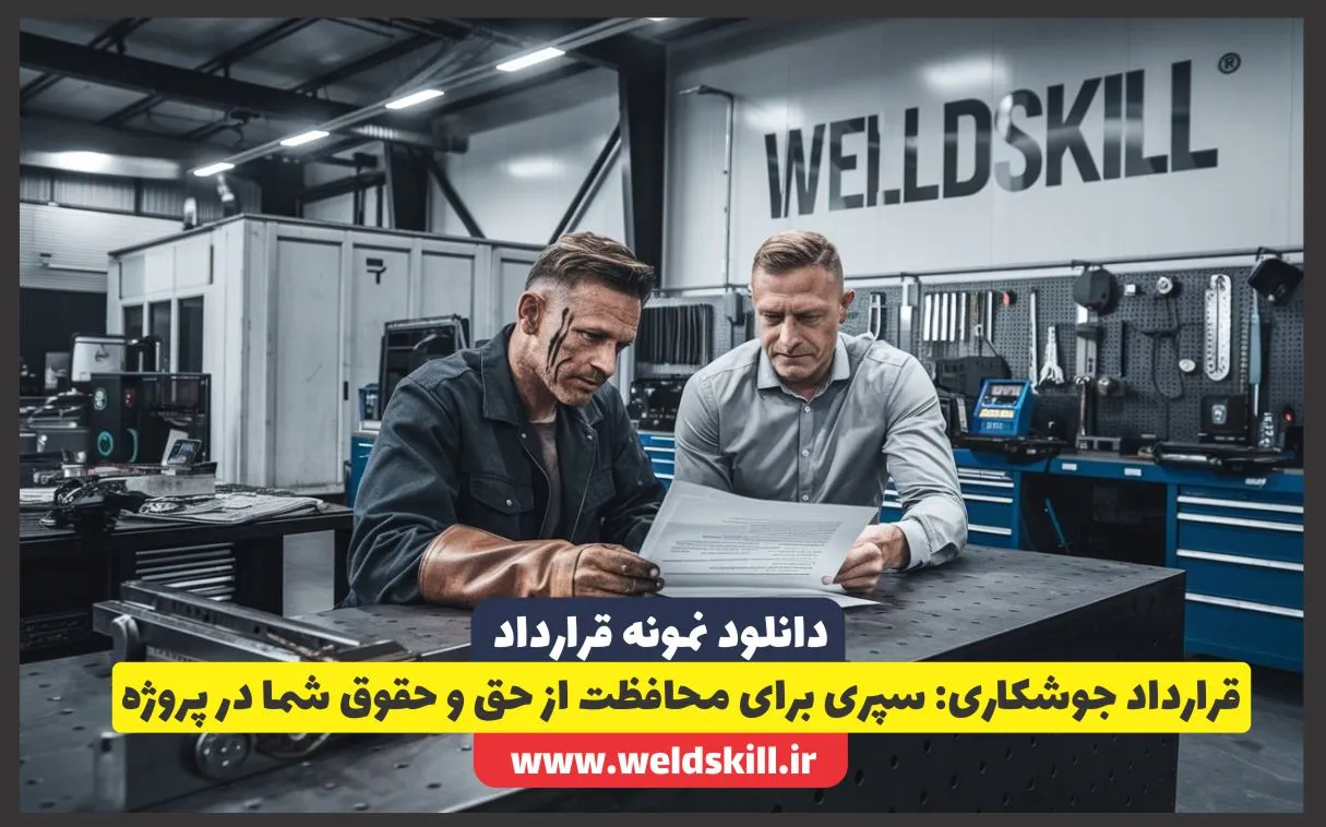 قرارداد جوشکاری سپری برای محافظت از حق و حقوق شما در پروژه