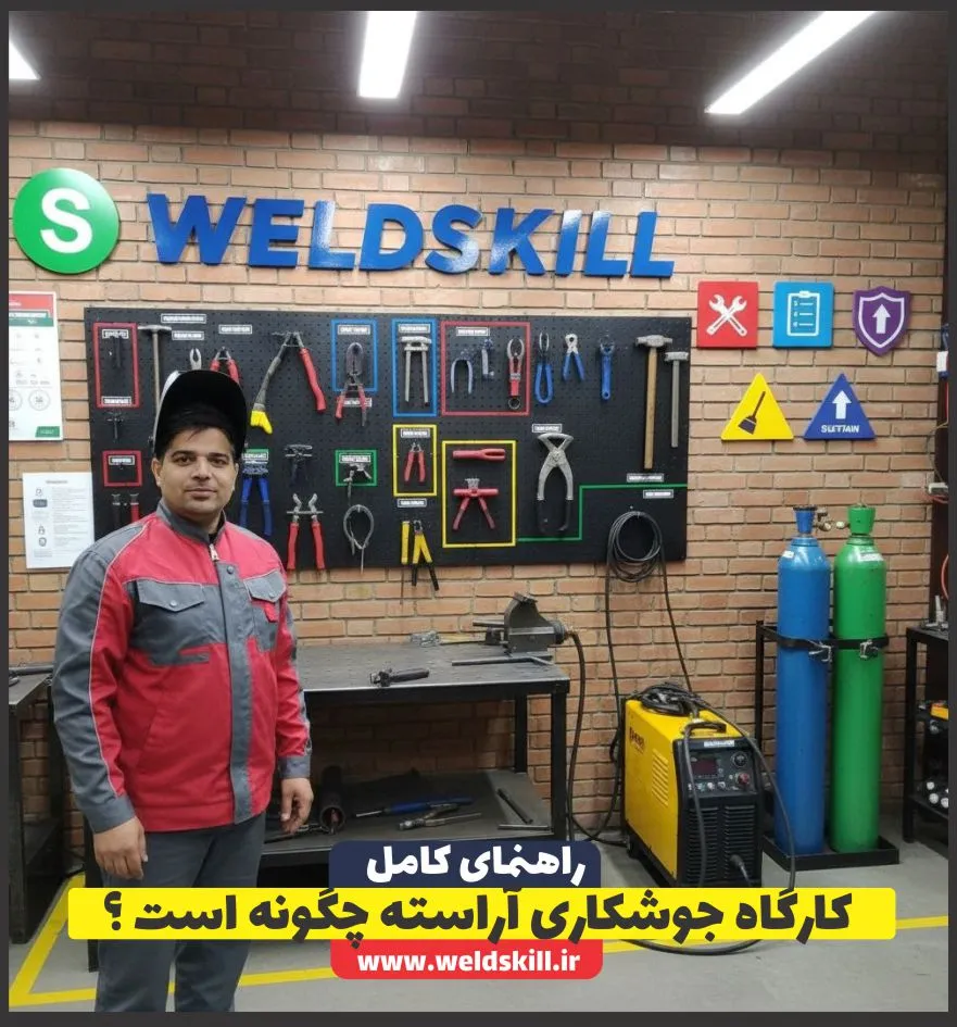کارگاه جوشکاری آراسته چگونه است ؟