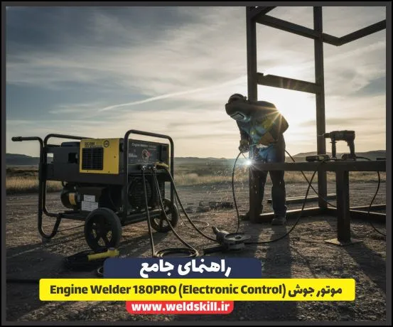 موتور جوش (Engine Welder 180PRO (Electronic Control