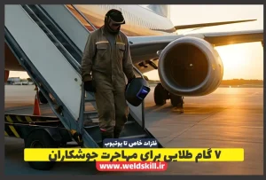 ۷ گام طلایی برای مهاجرت جوشکاران