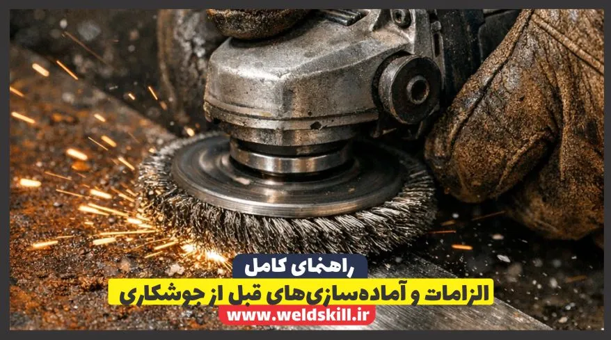 راهنمای جامع الزامات و آماده‌سازی‌های قبل از جوشکاری