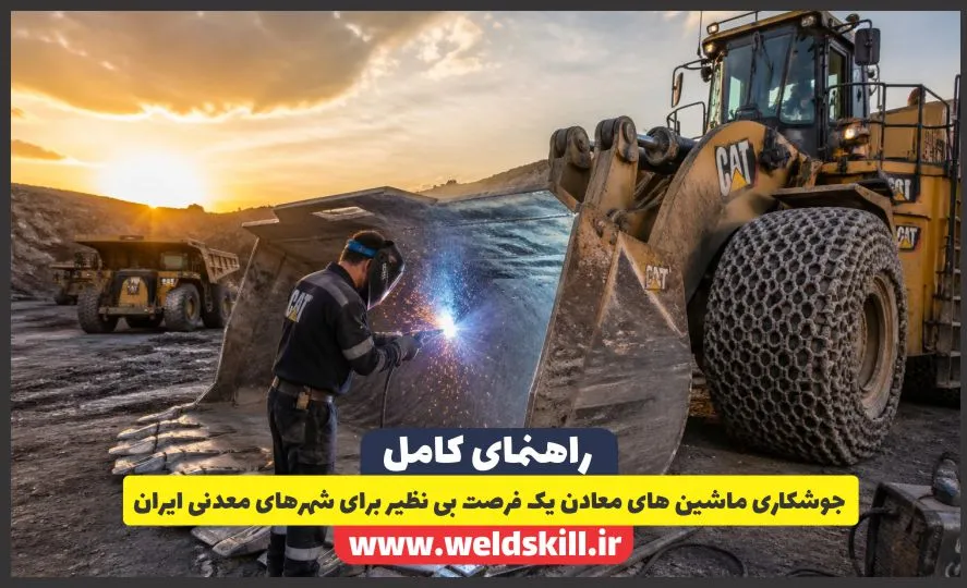 جوشکاری ماشین های معادن یک فرصت بی نظیر برای شهرهای معدنی ایران