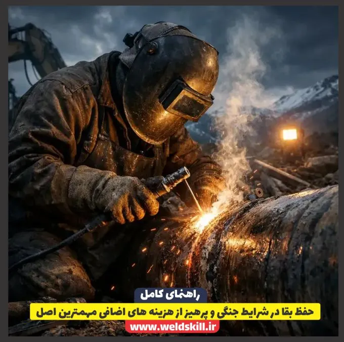 حفظ بقا در شرایط جنگی و پرهیز از هزینه های اضافی مهمترین اصل