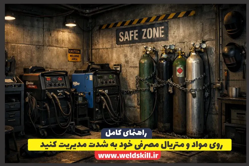 روی مواد و متریال مصرفی خود به شدت مدیریت کنید