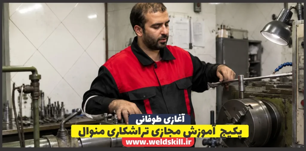 پکیج آموزش مجازی تراشکاری منوال