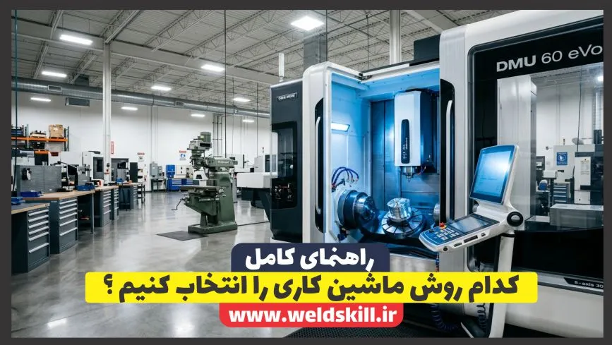 کدام روش ماشین کاری را انتخاب کنیم ؟