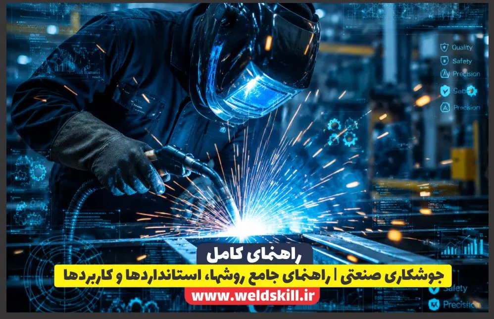 جوشکاری صنعتی؛ راهنمای جامع فرآیندها، استانداردها و کاربردهای کلیدی جوشکاری صنعتی؛ راهنمای جامع فرآیندها، استانداردها و کاربردهای کلیدی