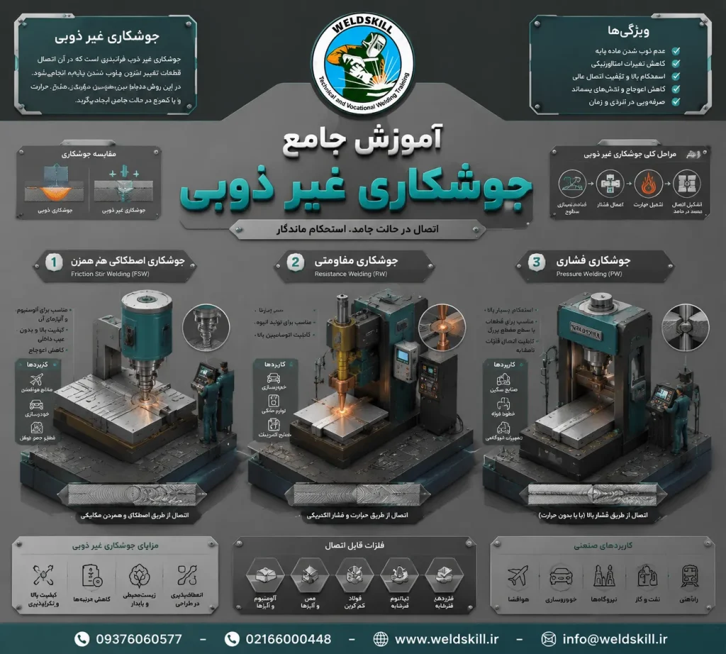 دانشنامه جوشکاری غیرذوبی