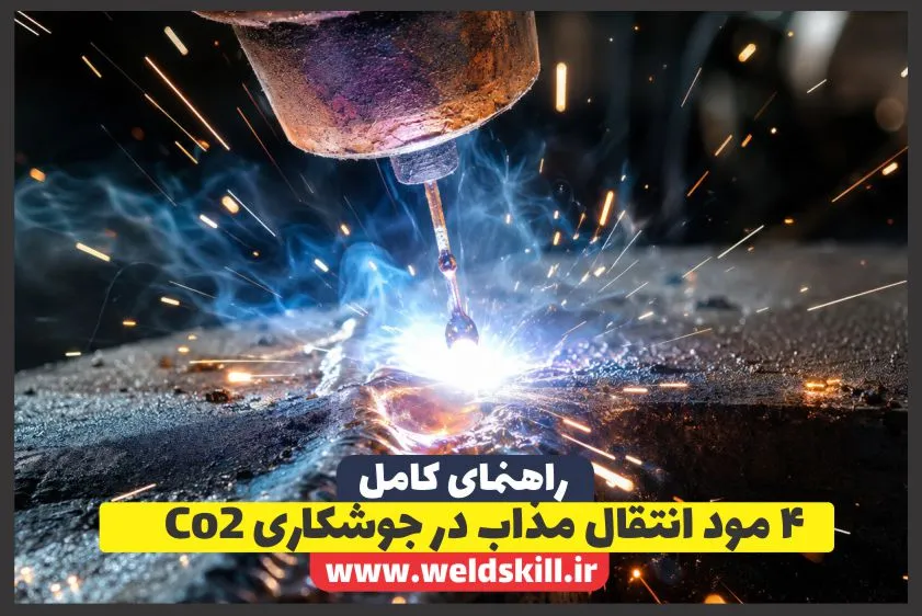 ۴ مود انتقال مذاب در جوشکاری CO2: راهنمای کامل برای جوشکاران ۴ مود انتقال مذاب در جوشکاری CO2: راهنمای کامل برای جوشکاران