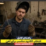 انتخاب الکترود مناسب برای آهن؛ راهنمای ساده مخصوص مبتدی‌ها