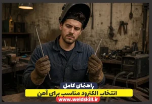 انتخاب الکترود مناسب برای آهن